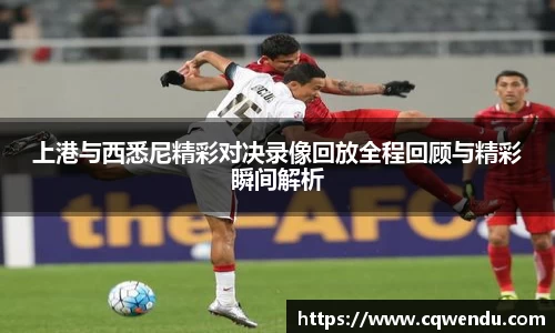 上港与西悉尼精彩对决录像回放全程回顾与精彩瞬间解析